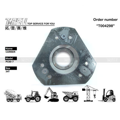 201-26-71130 موتور هیدرولیک PC60-7 Excavator Swing 2 مرحله حامل سیاه رنگ مکانیسم سوئیگ مناسب برای مدل های مختلف حفاری
