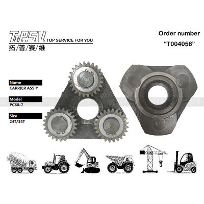 PC60-7 قطعات قطعات معدنی Swing 2 Stage Carrier ASSY برای سوئیگ درایو قطعات معدنی