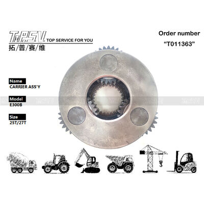 قطعات مجموعه حامل 2 مرحله ای چرخش بیل مکانیکی E300B برای قطعات یدکی بیل مکانیکی درایو چرخشی