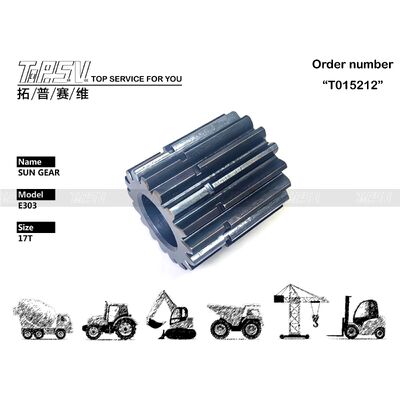 قطعات یدکی بیل مکانیکی بیل مکانیکی مسافرتی E303 2 مرحله ای خورشیدی