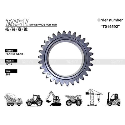 PC30MR-1 Excavator Travel 2 Stage Planet Gear Parts for Travel Drive قطعات یدکی بیل مکانیکی