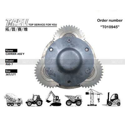 R80-7 1 مرحله حامل چرخ دنده های سیاره ای 36T قطعات موتور سفر حفاری
