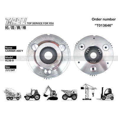 R220-9 مونتاژ حامل سیاره ای حفاری 39Q6-12250 قطعات محرک نهایی