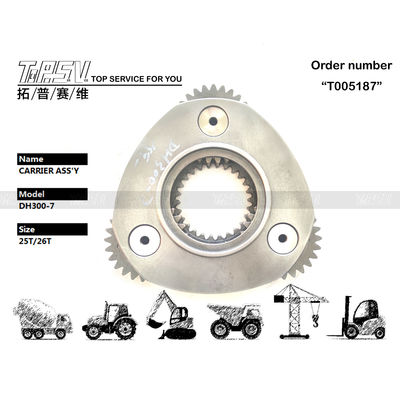K1003027 سیارۀ چرخ دنده های فولادی DX300 قطعات معدنی