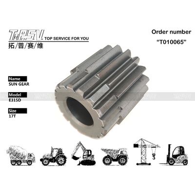 Good price فولاد سیاه برتر 165-5793 E315C Excavator Travel 2 مرحله کاهش دهنده شمسی Gear آنلاین