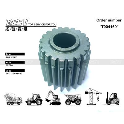 SA7118-30390 روغن دنده ها و نگهداری موتور هیدرولیک برای EC210B Excavator Swing 2 Stage Sun Gear