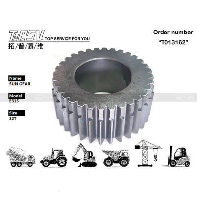 102-6522 رنگ سیاه Excavator E315 سفر 2 مرحله خورشید Gear Gear Box برای Excavator