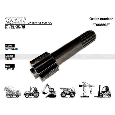1R-5841 دوام بالا E312C Excavator Travel 1 Stage Sun Gear برای ماشین آلات ساختمانی