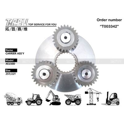 بستگی به نوع بسته بندی بسته بندی اندازه کار سنگین XE150D SY135C حفاری سوئینگ 1 مرحله حامل ASSY برای پروژه های ساختمانی سنگین