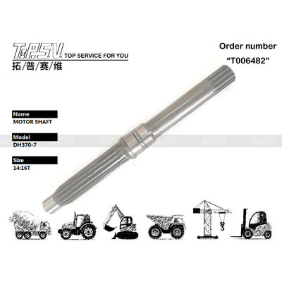 Good price 3324250-0299 تراشه گیر SOLAR330-5 Excavator Travel Motor Shaft در سیاه آسان نصب آنلاین