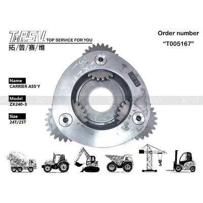 حرفه ای سنگین وظیفه ZX240-3 Excavator سفر 1 مرحله حامل ASSY برای برنامه های کاربردی معدن انرژی