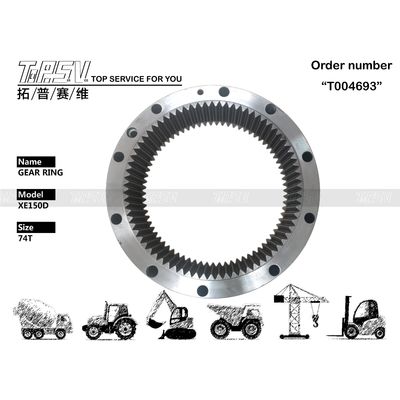 Good price SY135C XE150D Excavator Swing Gear Ring Box دوام بالا برای ماشین آلات سنگین آنلاین