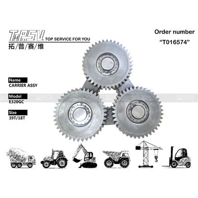 Good price 569-4290 کار سنگین E320GC Excavator Travel 1 مرحله حامل ASSY با نوع کاهش دهنده سیاره ای و ساخت فولاد آنلاین