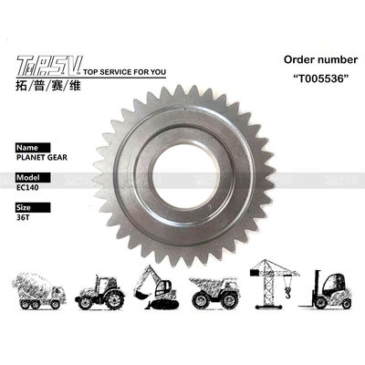 Good price گیربکس سیاره‌ای یک مرحله‌ای حرکت بیل مکانیکی EC140 با سطح صدای کم، نصب درگیر شدن چرخ دنده و مواد فولادی آنلاین