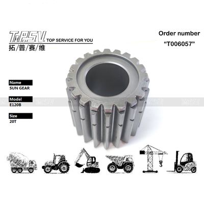 Good price 099-0204 چرخ دنده خورشیدی مرحله 2 حرکت بیل مکانیکی E120B برای ماشین آلات آنلاین