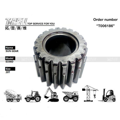 Good price 296-6190 سازگاری سازگاری با انواع E336D Excavator سفر 3 مرحله ای خورشید Gear Gear Box آنلاین