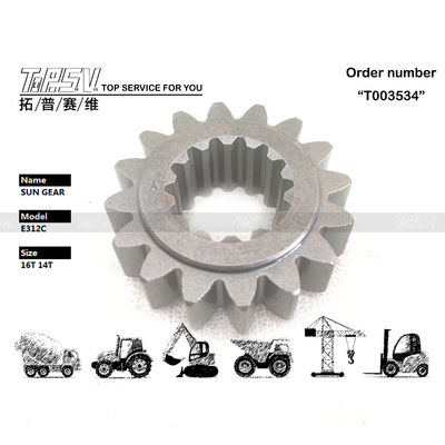 Good price 191-2611 سازگار با مدل‌های مختلف چرخشی بیل مکانیکی E312D، چرخ دنده خورشیدی 1 مرحله‌ای، قطعات چرخ دنده کاهنده بیل مکانیکی، بسته‌بندی حمل و نقل با کیسه مهر و موم شده آنلاین