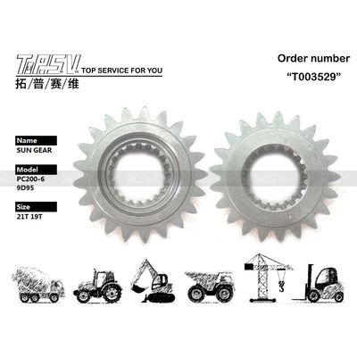 Good price 20Y-26-21170 PC200-6 6D95 بیل مکانیکی چرخشی 1 مرحله ای چرخ دنده خورشیدی کاهنده چرخ دنده قطعات برای روغن دنده نگهداری طولانی مدت در سیستم انتقال بیل مکانیکی آنلاین