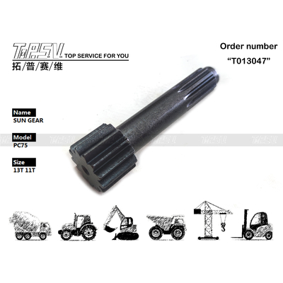 307-4158 بستگی به اندازه دارد فولاد با دوام E307C چرخ دنده سفر بیل مکانیکی 1 مرحله ای خورشیدی برای کاربردهای سنگین
