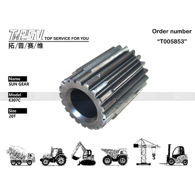307-4162 Reducer سیاره ای E307C Excavator سفر 2 مرحله ای Gear خورشید برای عملکرد ماشین آلات حفاری سنگین