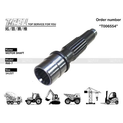 Good price K9005752A K9005752B XKAY-00565 سیستم انتقال شافت موتور حرکت بیل مکانیکی R60-7، اندازه بسته بندی شافت موتور هیدرولیک بیل مکانیکی بستگی به نوع بسته بندی دارد. آنلاین