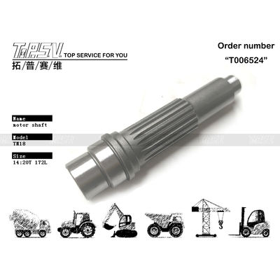 Good price بسته بندی آسان کیسه ای برای حمل و نقل آسان پمپ هیدرولیک TM18 Excavator Travel Motor Shaft آنلاین