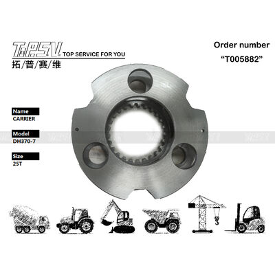 Good price 1.230-00015A چرخ‌دنده درگیر شونده DH370-7 بیل مکانیکی، حامل 2 مرحله‌ای، قطعه ساختمانی سنگین‌کار که انتقال نیرو را در تجهیزات بیل مکانیکی تضمین می‌کند. آنلاین