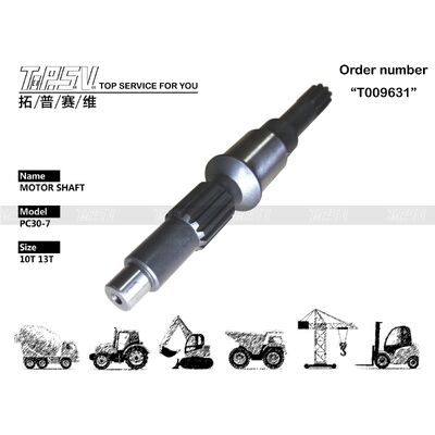 Good price محرک هیدرولیک موتور PC30-6 Excavator Travel Motor Shaft پمپ قطعات مواد فولادی مناسب برای سیستم های هیدرولیک قوی در حفاری آنلاین