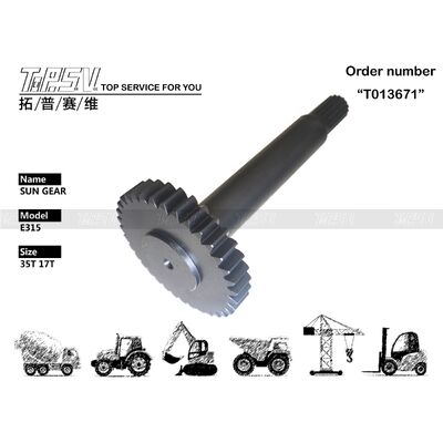 Good price تعمیرگاه‌های ماشین‌آلات E315 اگزوز سفر 1 مرحله‌ای چرخ‌دنده خورشیدی گیربکس کاهنده سیاره‌ای قطعات گیربکس تجهیزات ساختمانی با دوام سنگین آنلاین