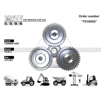 Good price FUGHC-3-2-1159 فولاد Excavator حامل Assy با کاهش دهنده سیاره ای دوام سنگین وظیفه PC20-6 Excavator سفر 1 مرحله حامل ASSY قطعات قطعات ماشین آلات ساختمانی آنلاین