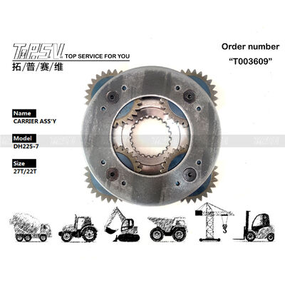 Good price 100502-00022 DH225-7 قطعات مجموعه حامل مرحله 1 بیل مکانیکی چرخشی برای قطعات یدکی بیل مکانیکی درایو چرخشی آنلاین