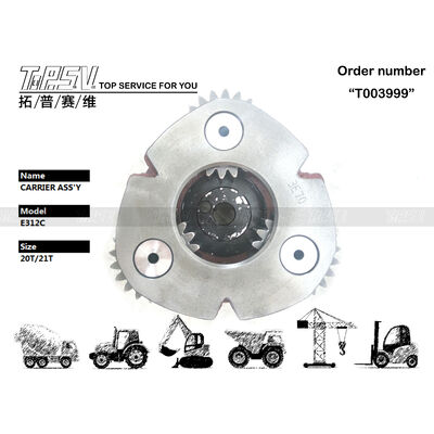 Good price قطعات مجموعه حامل 2 مرحله ای چرخش بیل مکانیکی E312C برای قطعات یدکی بیل مکانیکی درایو چرخشی آنلاین