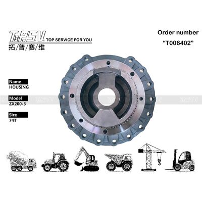 Good price قطعات بدنه موتور بیل مکانیکی مسافرتی 1031123 ZX200-3 برای قطعات یدکی بیل مکانیکی Travel Drive آنلاین