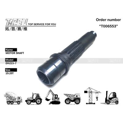 Good price K9007415 به نوع بسته بندی بستگی دارد شفت موتور مسافرتی بیل مکانیکی DH215-7 برای دوام طولانی مدت آنلاین
