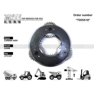 E200B Excavator Travel 1 Stage Carrier Assy Parts for Travel Drive قطعات یدکی بیل مکانیکی