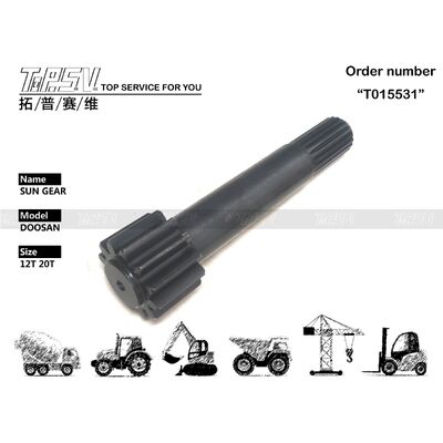 Good price قطعات یدکی بیل مکانیکی بیل مکانیکی مسافرتی DX225-9 1 Stage Sun آنلاین