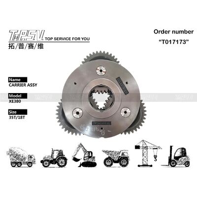 XE380 Excavator Travel 1 Stage Carrier Assy Parts for Travel Drive قطعات یدکی بیل مکانیکی