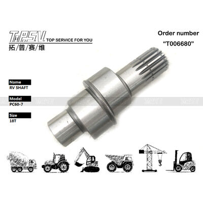 Good price PC60-7 Excavator Travel RV Shfat Parts for Travel Drive قطعات یدکی بیل مکانیکی آنلاین
