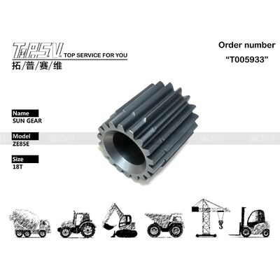 موتور هیدرولیک با دوام بالا TM10VD Excavator Travel 2 Stage قطعات موتور گیر خورشید