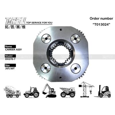 قطعات شفت موتور ASSY برای قطعات یدکی بیل مکانیکی بیل مکانیکی Swing Drive 2 Stage Carrier DH370-7
